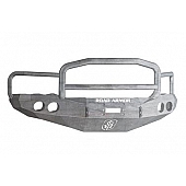 Road Armor Bumper Stealth Lonestar 1-Piece Design Steel Natural - 44045Z