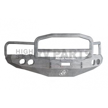 Road Armor Bumper Stealth Lonestar 1-Piece Design Steel Natural - 44045Z