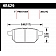 Hawk Performance Brake Pad - HB629F.565