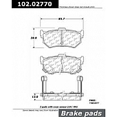 Stop Tech/ Power Slot Brake Pad - 102.02770