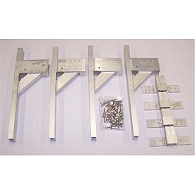 Rack-Em Ladder Rack Mounting Bracket Aluminum Set of 4 - RA-28B