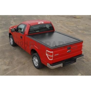 Pace Edwards Tonneau Cover Hard Manual Retractable Black Matte Powder Coated Aluminum - MFMCA29A60