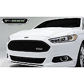 T-Rex Truck Products Grille Insert - Mesh Oval Black Powder Coated Mild Steel - 51532