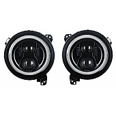 Quake LED Headlight Assembly - LED QTE559