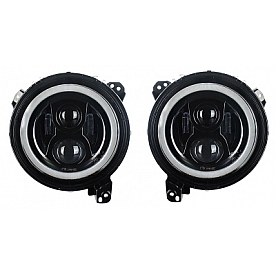 Quake LED Headlight Assembly - LED QTE559