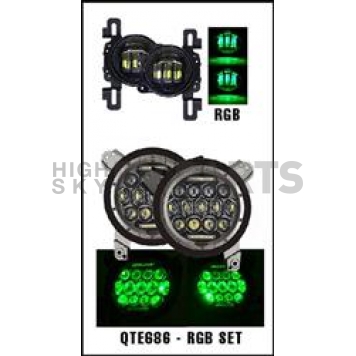 Quake LED Headlight Assembly - LED QTE686