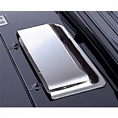 Rugged Ridge Hood Scoop - Molded Air Chrome Plated ABS Plastic Silver - 1135202