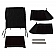 Rugged Ridge Soft Top - Black Fastback Top Vinyl - 1379039