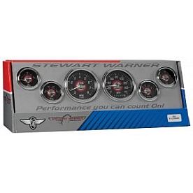 Stewart Warner Gauge Fuel Level/ Oil Pressure/ Speedometer/ Tachometer/ Voltmeter/ Water Temp 82245
