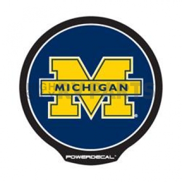 POWERDECAL Decal - University Of Michigan Plastic 4-1/2 Inch - PWR220001
