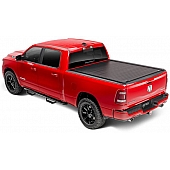 Retrax Tonneau Cover Hard Manual Retractable Black Matte Aluminum - T-80842