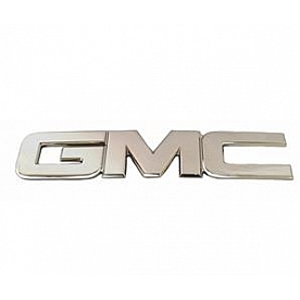 All Sales Emblem - GMC Silver Aluminum - 96511P
