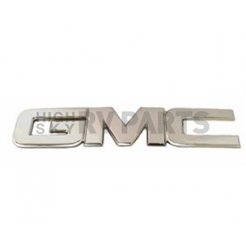 All Sales Emblem - GMC Silver Aluminum - 96511P