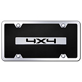 Automotive Gold License Plate - 4X4 Acrylic - B4X4CBK