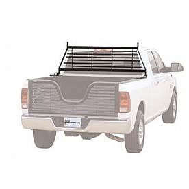 Go Industries Headache Rack Louvered Steel Black Powder Coated - 20755B