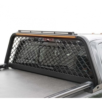 Putco Headache Rack Mesh Aluminum Black Powder Coated - 89039-1