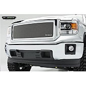 T-Rex Truck Products Grille Insert - Mesh Rectangular Polished Stainless Steel - 54208