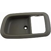 Help! By Dorman Interior Door Handle Bezel - Charcoal Plastic - 91361