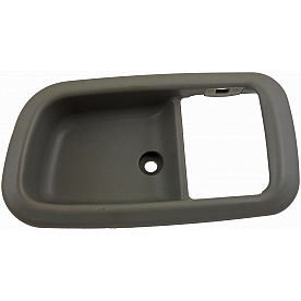 Help! By Dorman Interior Door Handle Bezel - Charcoal Plastic - 91361