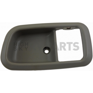 Help! By Dorman Interior Door Handle Bezel - Charcoal Plastic - 91361