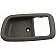 Help! By Dorman Interior Door Handle Bezel - Charcoal Plastic - 91361
