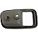 Help! By Dorman Interior Door Handle Bezel - Charcoal Plastic - 91361