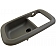 Help! By Dorman Interior Door Handle Bezel - Charcoal Plastic - 91361