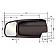 CIPA USA Exterior Towing Mirror Manual Rectangular Single - 11401