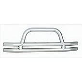 Smittybilt Bumper 1-Piece Design Stainless Steel Silver - JB44-FS