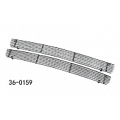 Paramount Automotive Grille Insert - Polished Aluminum 4 Millimeter Horizontal Style - 360159