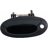Help! By Dorman Exterior Door Handle - Plastic Black Single - 83496