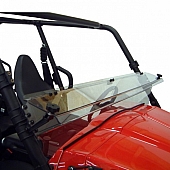 Kolpin Windshield - Half-Folding Polycarbonate Clear - 1463