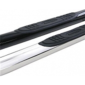 Smittybilt Nerf Bar Pad Black Polyester Single - PST-01