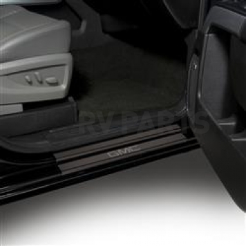 Putco Door Sill Protector - Stainless Steel Black Set Of 2 - 95171BPGM-2