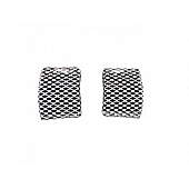 Street Scene Bumper Grille Insert Mesh Satin Silver Aluminum - 95077999
