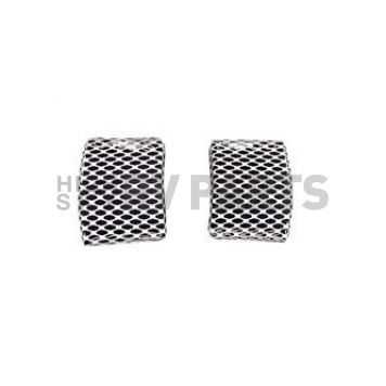 Street Scene Bumper Grille Insert Mesh Satin Silver Aluminum - 95077999