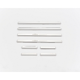 Putco Door Sill Protector - Stainless Steel Silver Set Of 4 - 95172GM-1