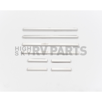 Putco Door Sill Protector - Stainless Steel Silver Set Of 4 - 95172GM-1