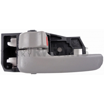 Help! By Dorman Interior Door Handle - Plastic Charcoal Housing With Gray Lever Single - 82472