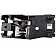 Help! By Dorman Interior Door Handle - Plastic Charcoal Housing With Gray Lever Single - 82472