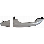 Help! By Dorman Exterior Door Handle - Plastic Silver - 82502