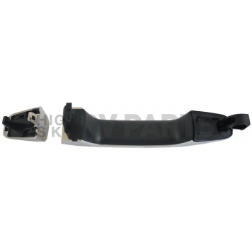 Help! By Dorman Exterior Door Handle - Plastic Silver - 82502-1