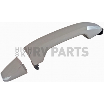 Help! By Dorman Exterior Door Handle - Plastic Silver - 82502-2