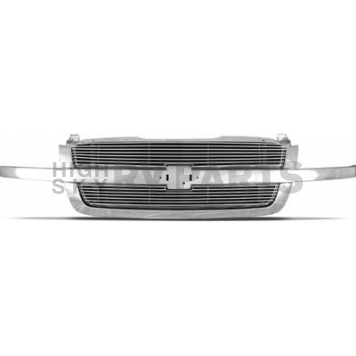 Street Scene Grille - Silver Aluminum - 95075556