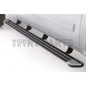 Lund International Running Board Bare Aluminum Stationary - 22908740-1