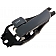 Help! By Dorman Interior Door Handle - Lever Plastic Gray Single - 83934