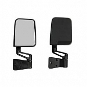 Omix-Ada Exterior Mirror Manual Rectangular Set Of 2 - 1100203