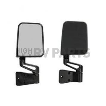 Omix-Ada Exterior Mirror Manual Rectangular Set Of 2 - 1100203