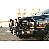 ARB Bumper Steel Powder Coated Deluxe Bar Black 1-Piece - 3452030