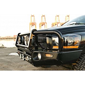 ARB Bumper Steel Powder Coated Deluxe Bar Black 1-Piece - 3452030